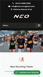 Mobile Screenshot of neorunningteam.com.ar
